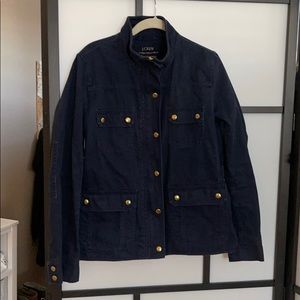 Jcrew relaxed boyfriend field jacket